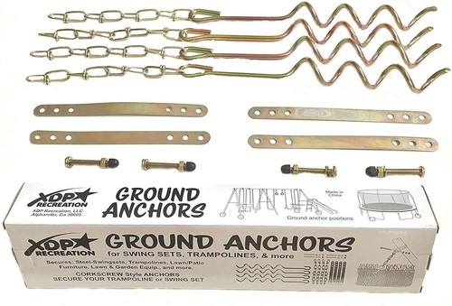 Metal ground anchor - metal, kit