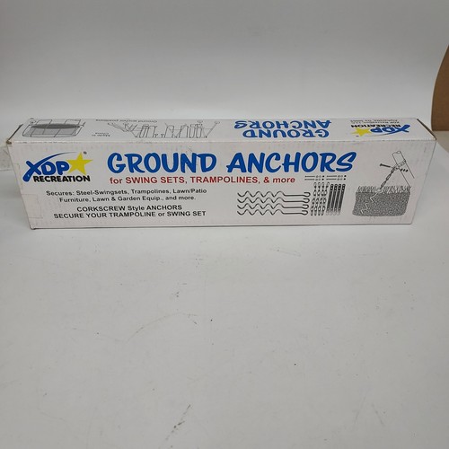 Anchor kit metal swing set - kit,