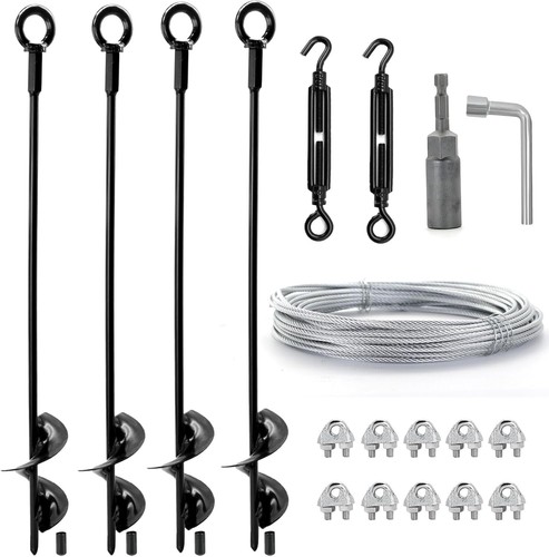 Pack ground anchors shed - pack,