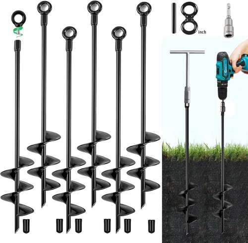 Ground anchors screw - anchors, 18